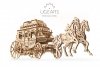 Puzzle 3D Drewniane Dyliżans Pocztowy uGEARS