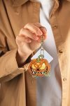 Haft Diamentowy Zawieszka Brelok Breloczek 6 szt -  Halloween
