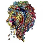 Puzzle Drewniane Magiczny Lew