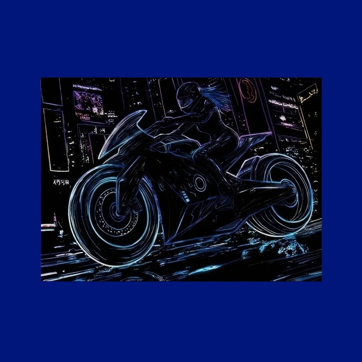 Świecąca w Ciemności Zdrapka Miejski Puls (4szt.) 28x21 cm