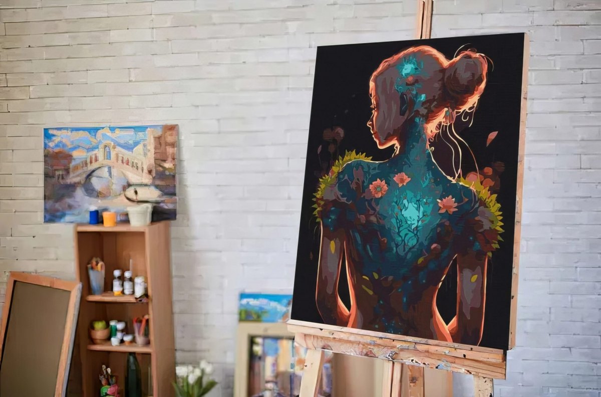 Malowanie Po Numerach Zestaw Magia we Mnie 40x50