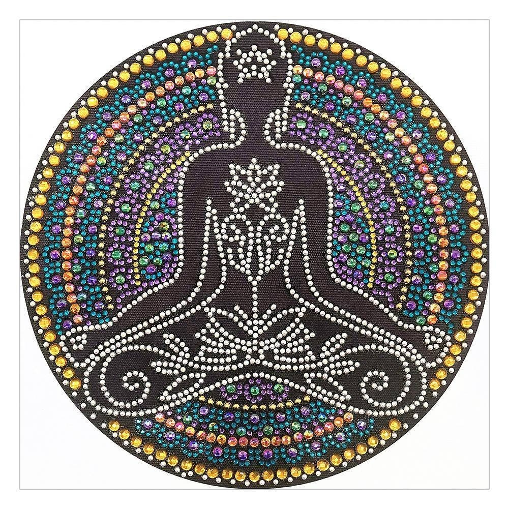 Haft Diamentowy Mandala Życia 30x30cm