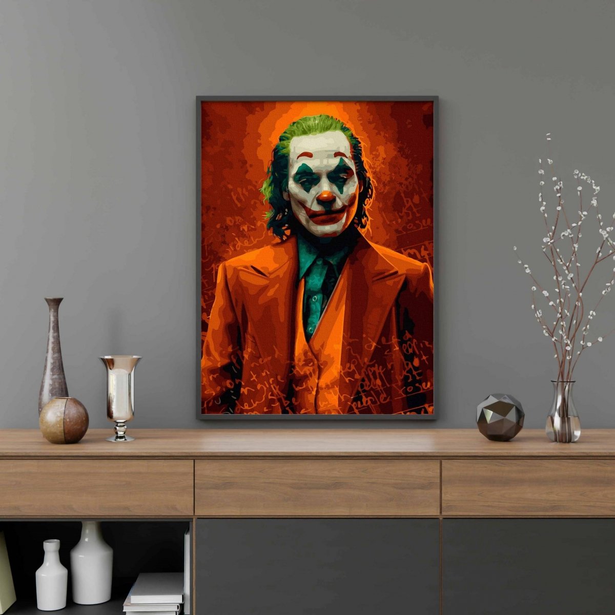 Malowanie Po Numerach Zestaw Życie Jokera 40x50