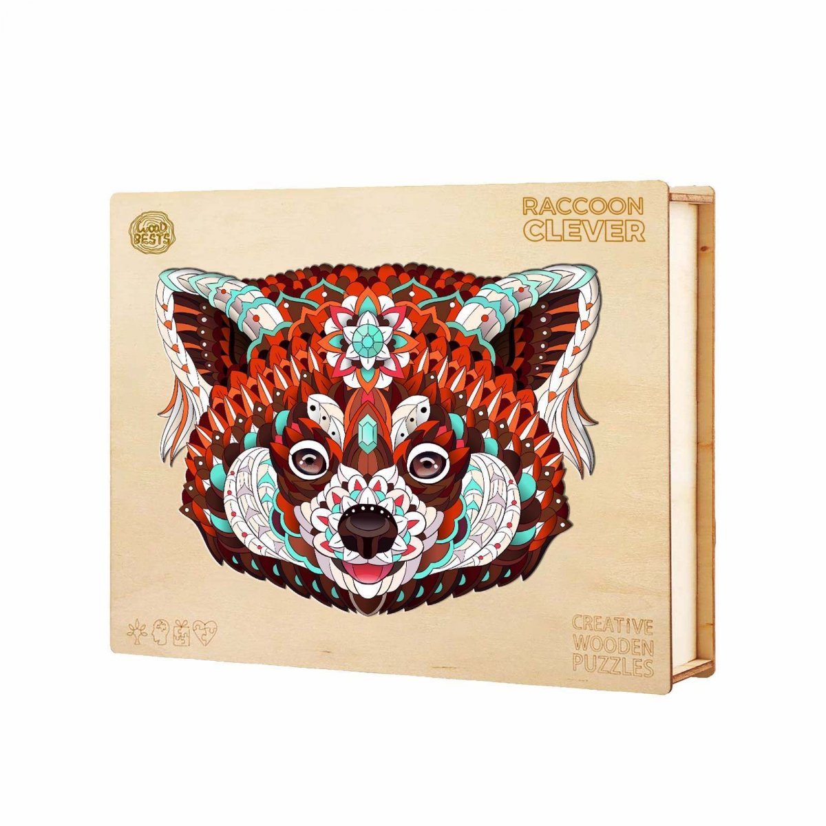 Puzzle Drewniane SPRYTNY SZOP M