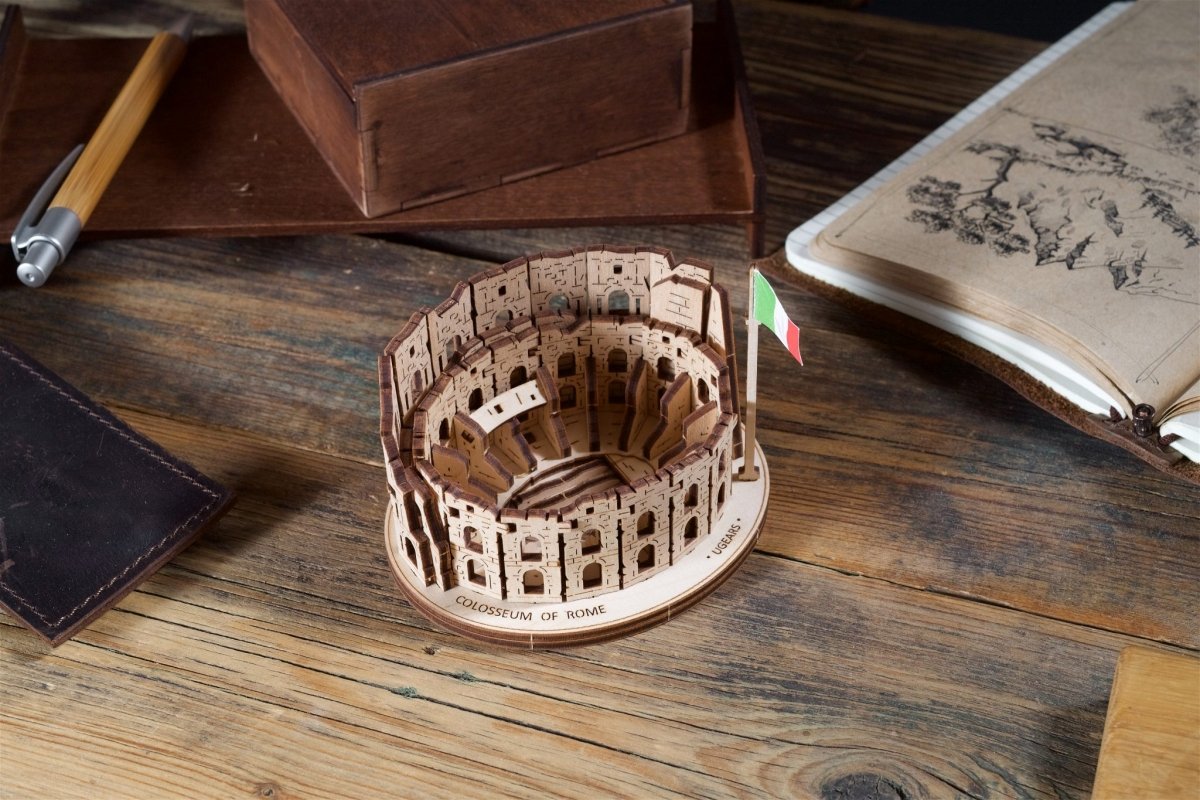 Puzzle 3D Drewniane Koloseum uGEARS
