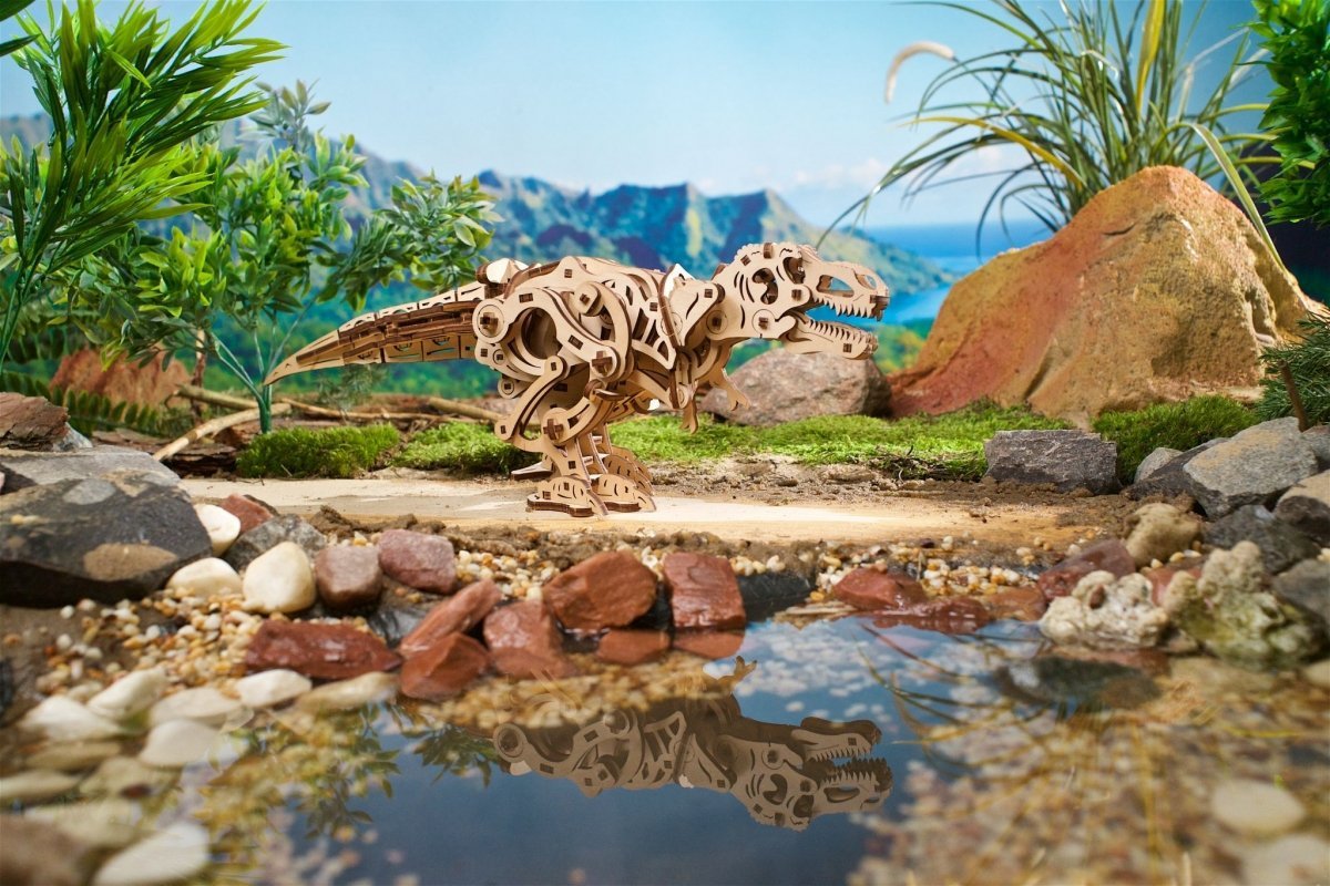 Puzzle 3D Drewniane Tyranozaurus Rex uGEARS