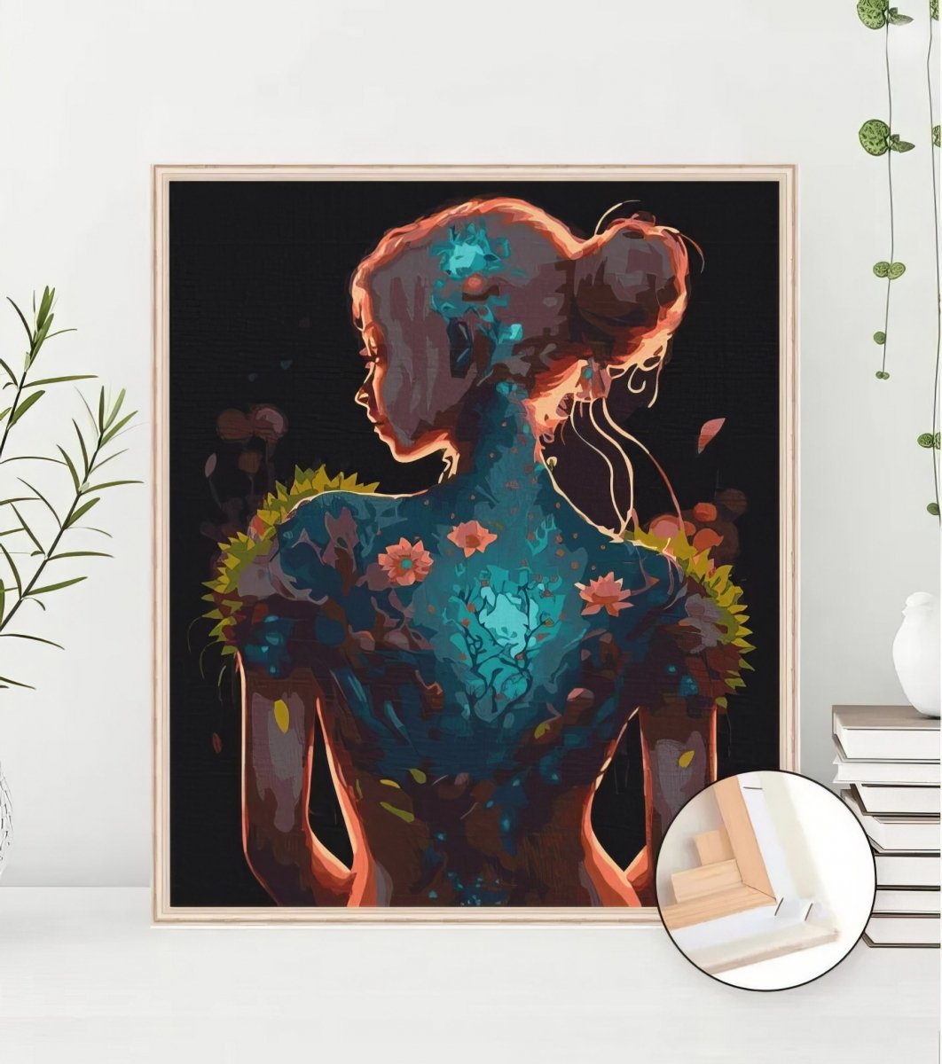 Malowanie Po Numerach Zestaw Magia we Mnie 40x50