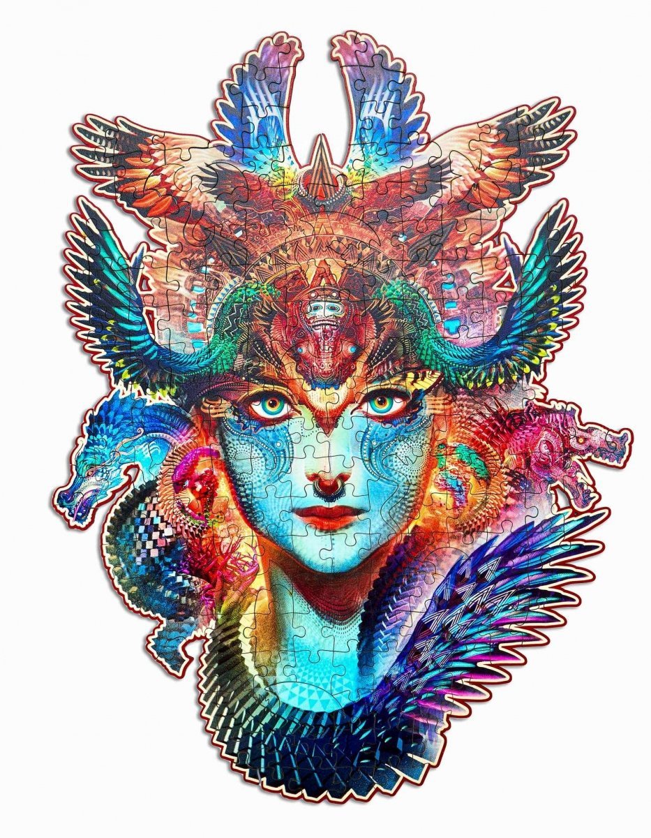 Puzzle Drewniane Smok Dharma L