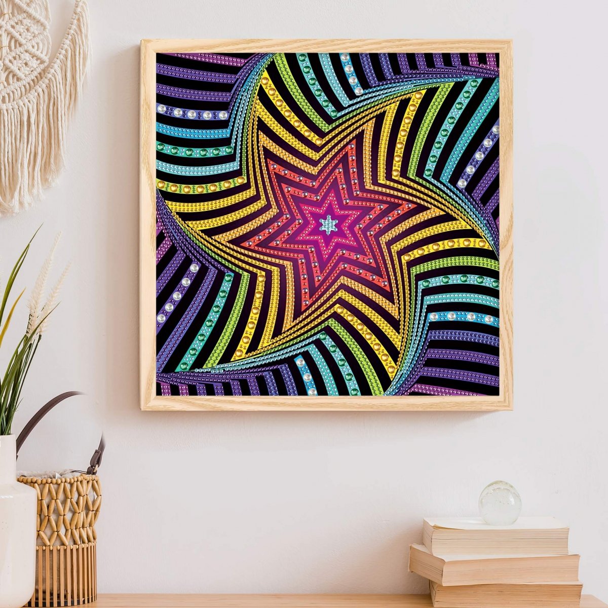 Haft Diamentowy Diamentowa Iluzja 30x30 cm