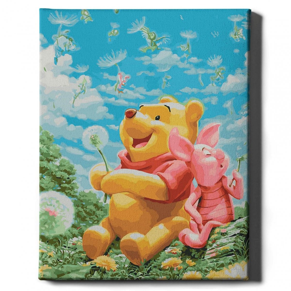 Malowanie Po Numerach Zestaw Kubuś Puchatek 40x50