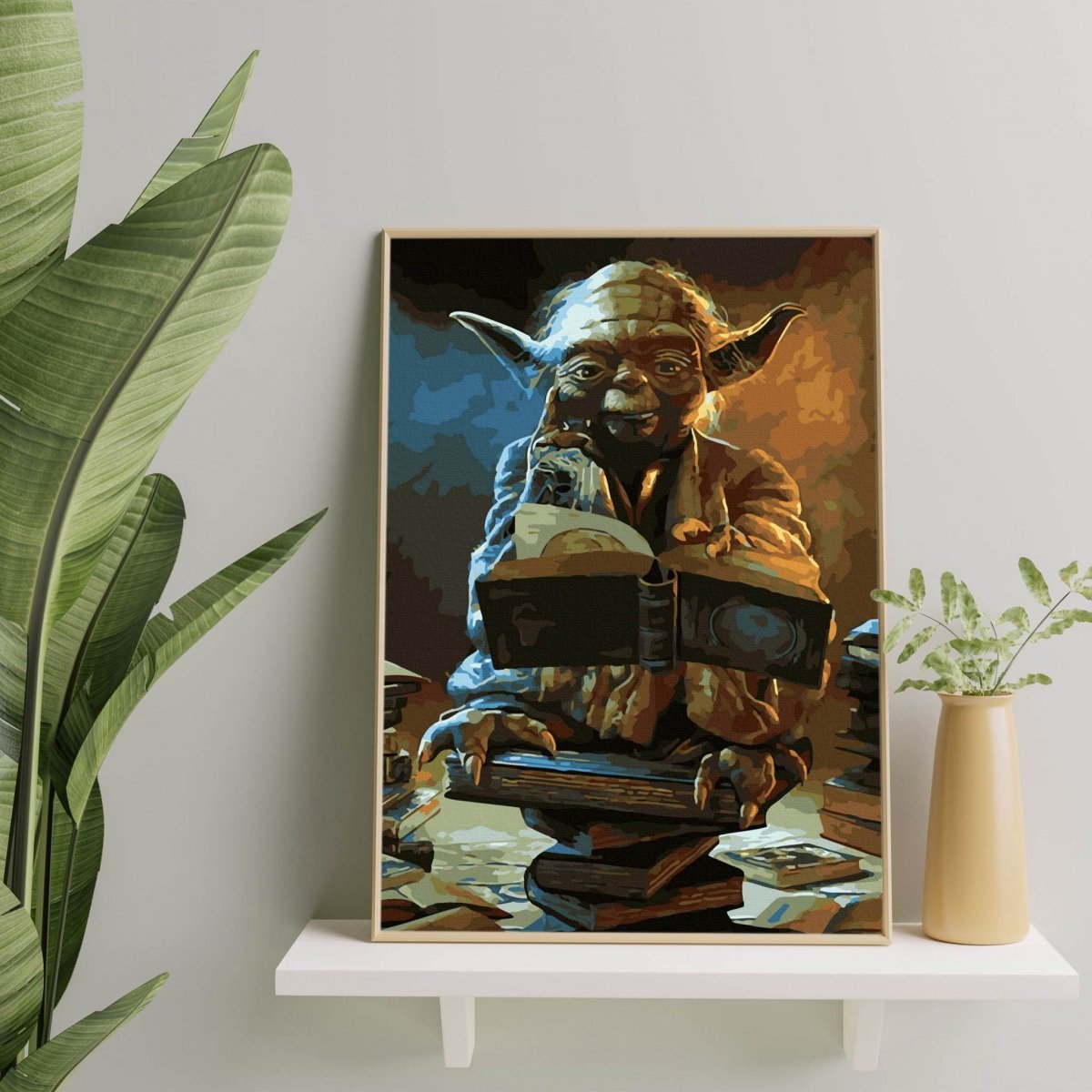 Malowanie Po Numerach Zestaw Star Wars Joda 40x50