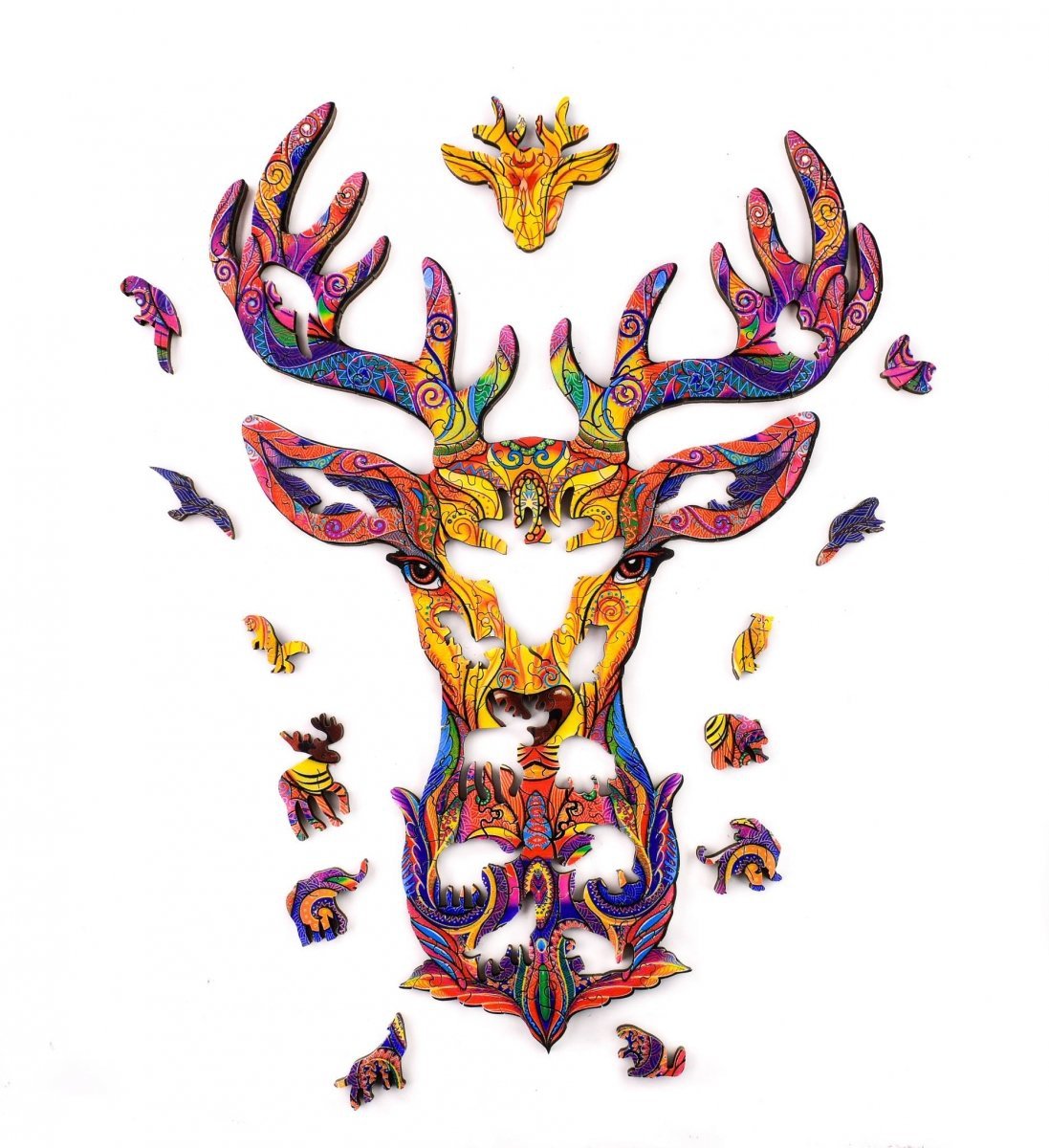 Puzzle Drewniane Dumny Jeleń A4