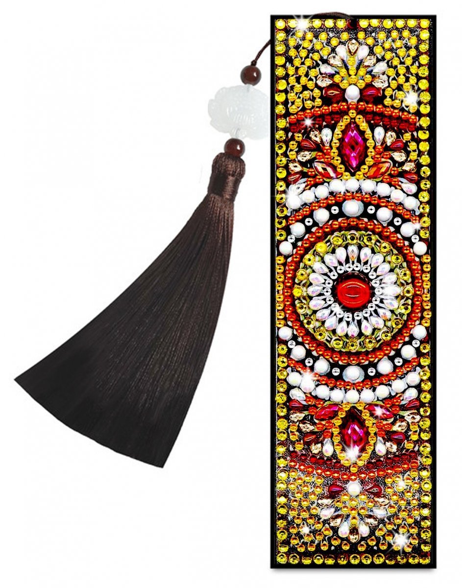 Haft Diamentowy Zakładka do książki - Mandala