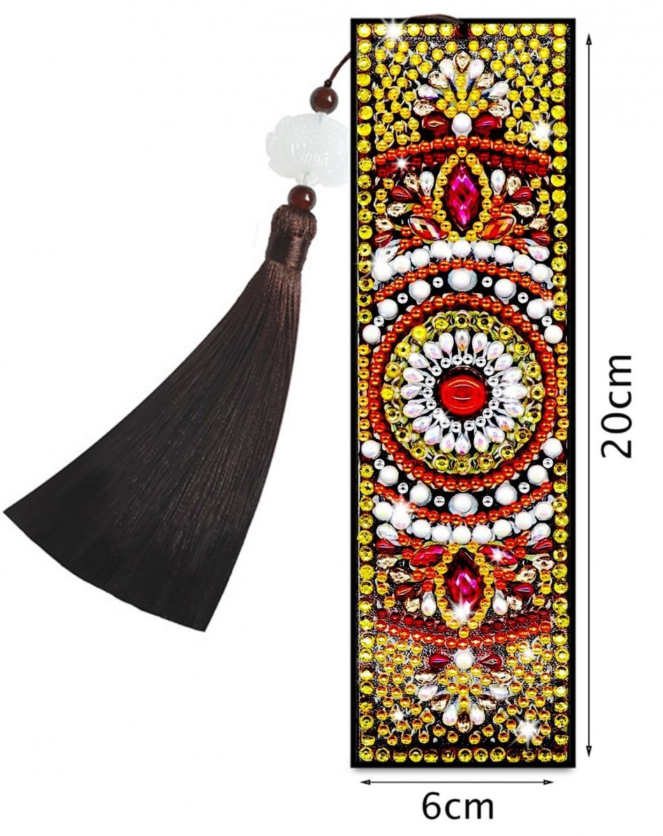 Haft Diamentowy Zakładka do książki - Mandala