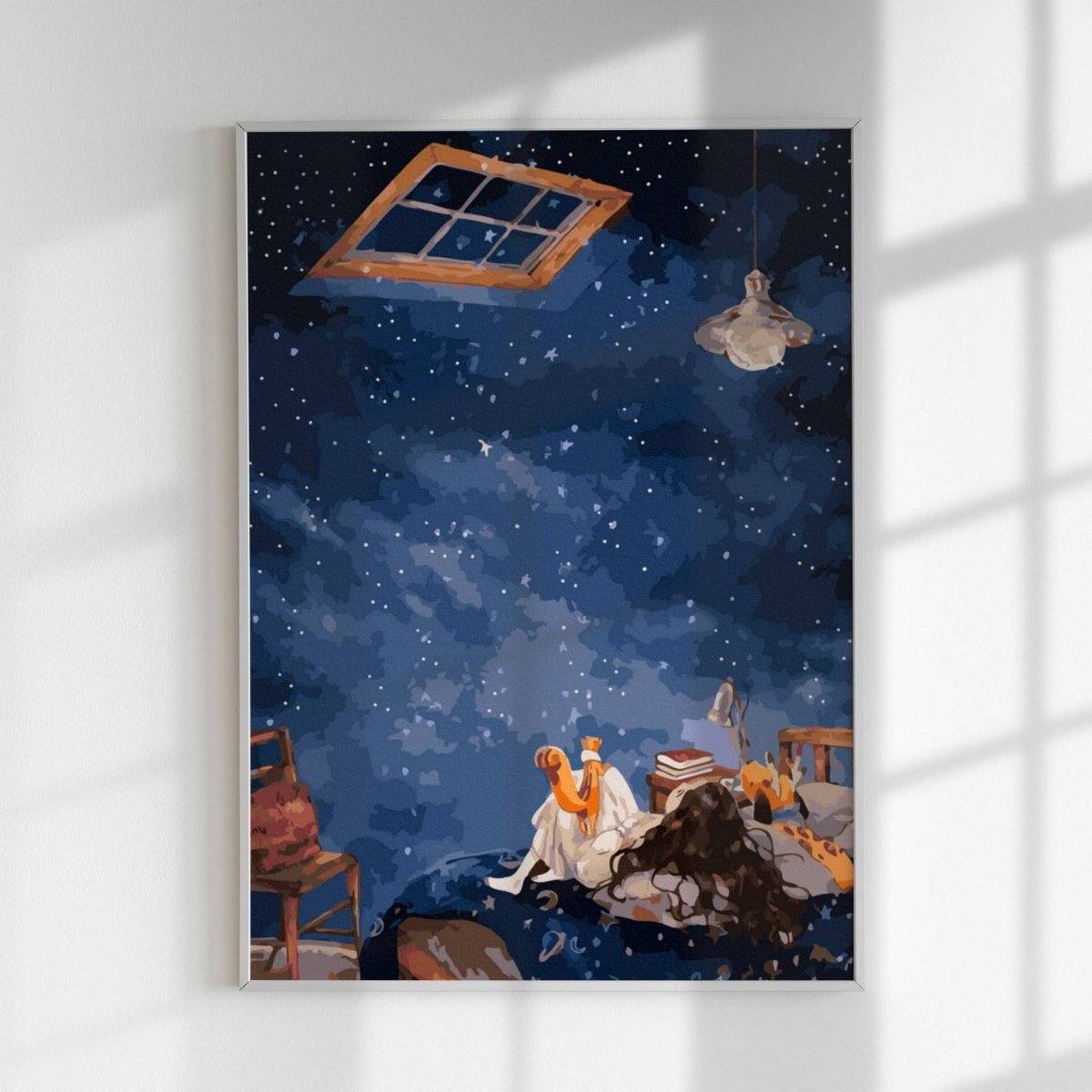 Malowanie Po Numerach Zestaw Kolorowych Snów 40x50