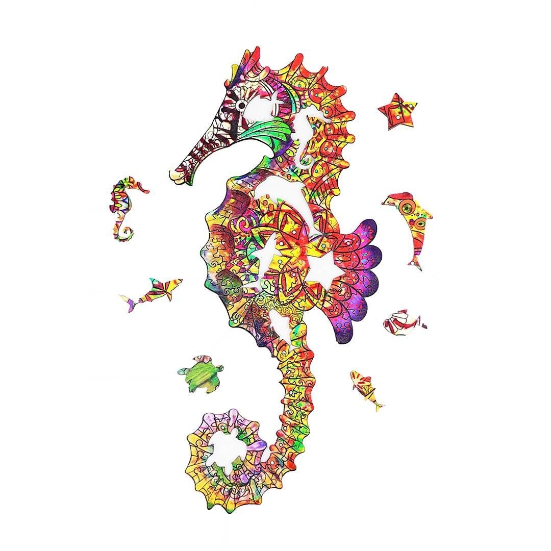 Puzzle Drewniane KONIK WSPANIAŁY M