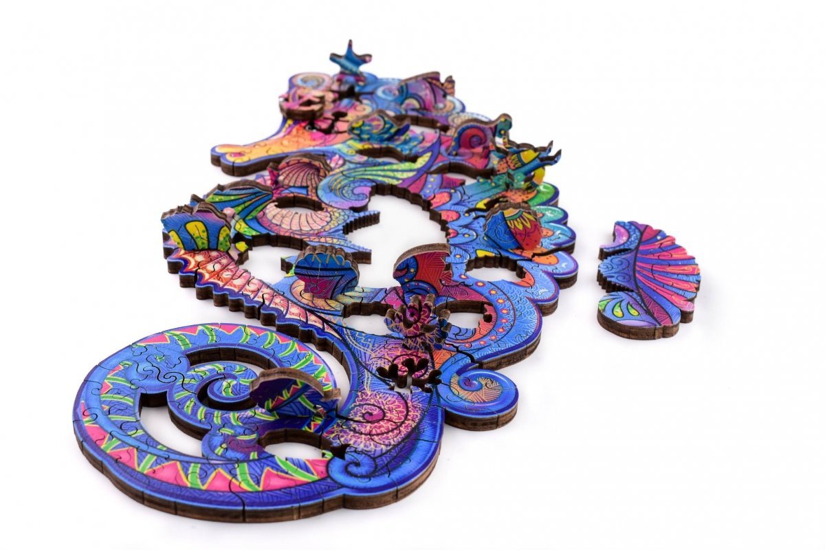 Puzzle Drewniane Piękny Konik A4