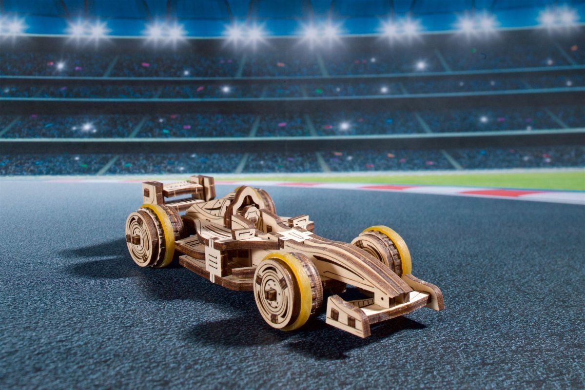Puzzle 3D Mini Wyścigówka uGEARS