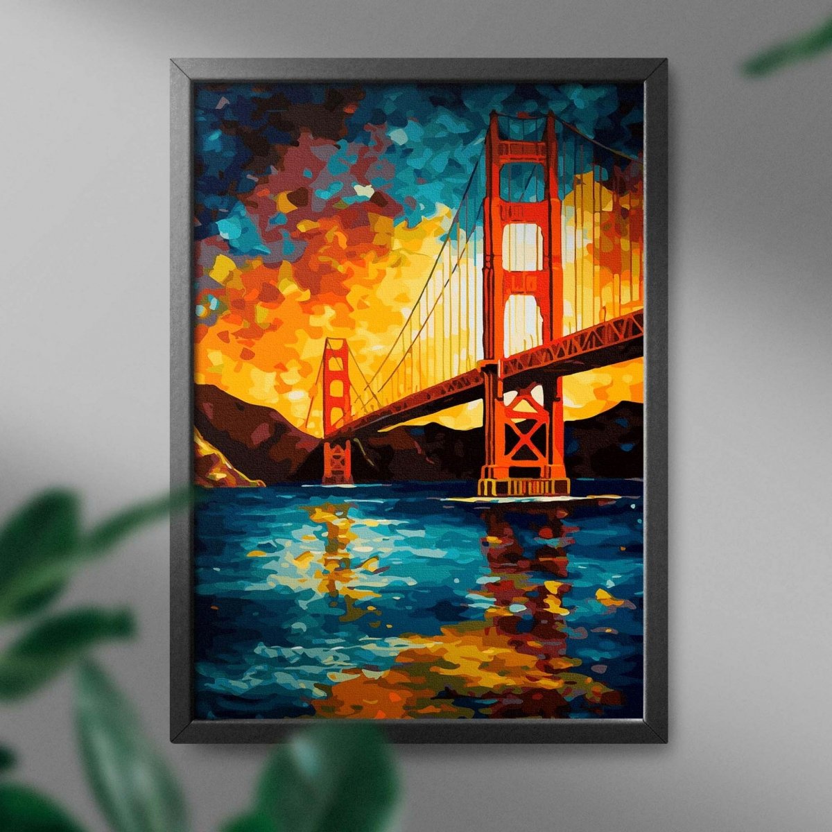 Malowanie Po Numerach Zestaw San Francisco 40x50