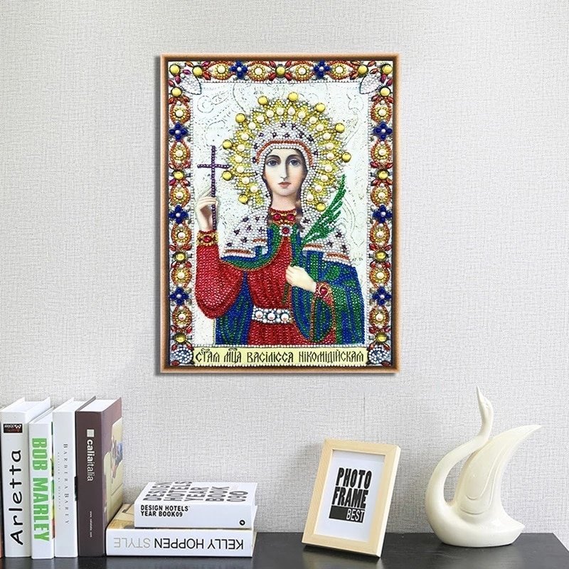 Haft Diamentowy Maria Wasylisa z Nikomedii 30x40 cm