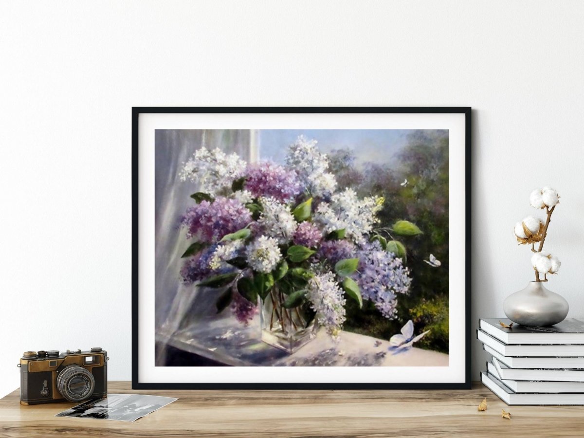 Haft Diamentowy Wiosenny Dzień 40x50