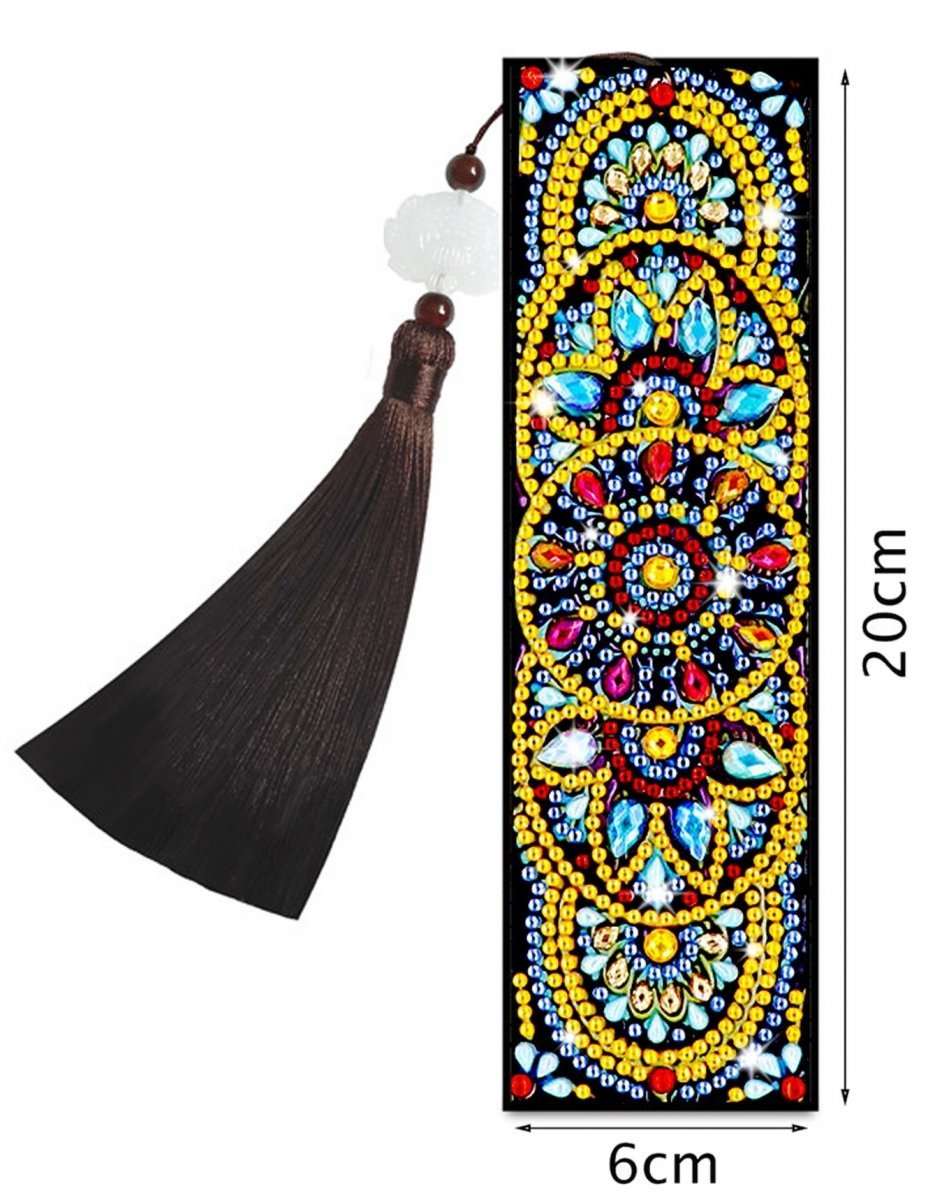 Haft Diamentowy Zakładka do książki - Mandala