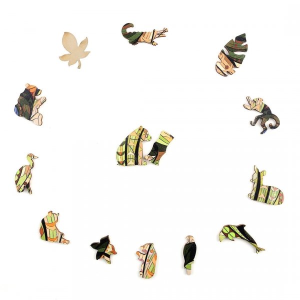 Puzzle Drewniane SŁODKA PANDA M