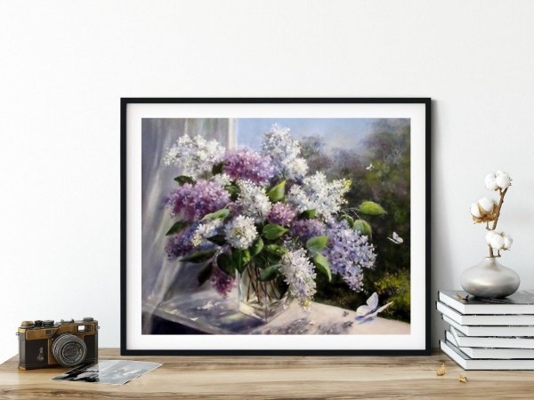 Haft Diamentowy Wiosenny Dzień 40x50