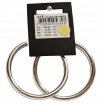 Kolczyki Silver Hoop Sane w srebrnym kolorze - PILGRIM