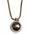 Łańcuszek - Naszyjnik PILGRIM Silver Ball