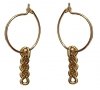 Kolczyki Water Earrings Gold - PILGRIM