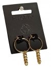 Kolczyki Water Earrings Gold - PILGRIM
