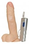 Gigolina Strap-On duży penis z wibratorem na paskach