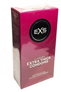 Prezerwatywy EXS Extra Thick pudełko 12szt - grubsze, wytrzymałe