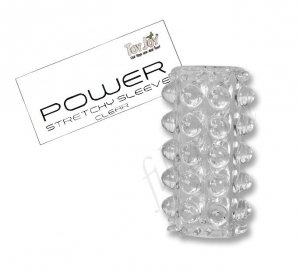 Power Stretchy Clear nakładka uciskowa na penisa