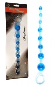 Koraliki analne Jelly Anal 10 Beads Blue bacik analny