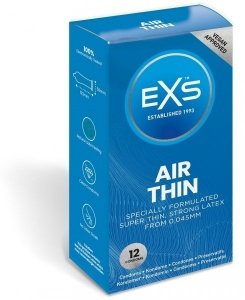 Prezerwatywy EXS Air Thin Extra Cieńkie pudełko 12szt