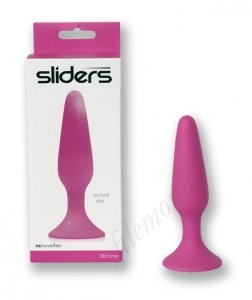 Sliders Small Pink wtyczka analna 100% silikon