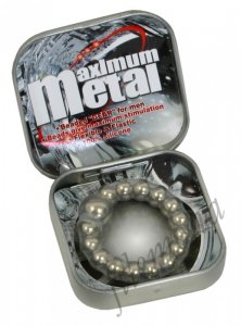 Erekcyjny ring na penisa Maximum Metal 