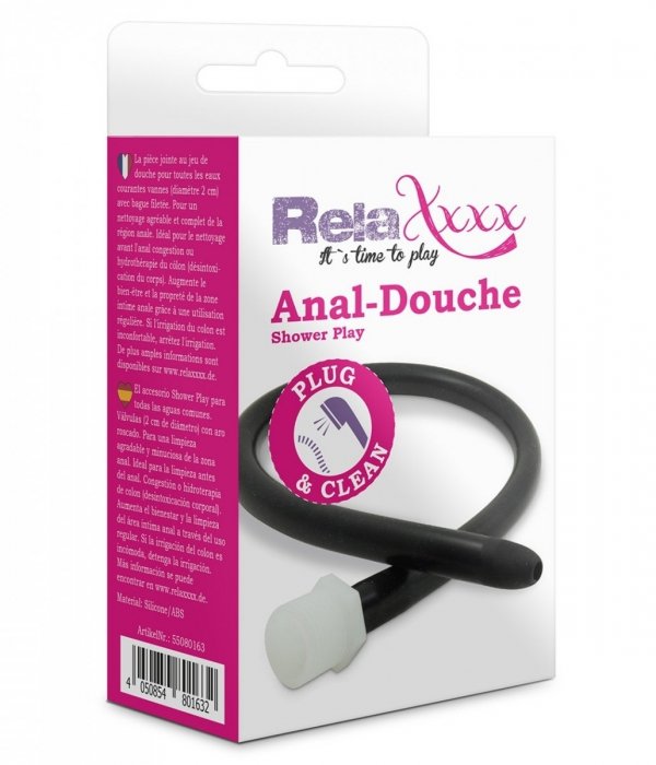 RelaXxxx Anal Douche wąż do higieny intymnej - lewatywa