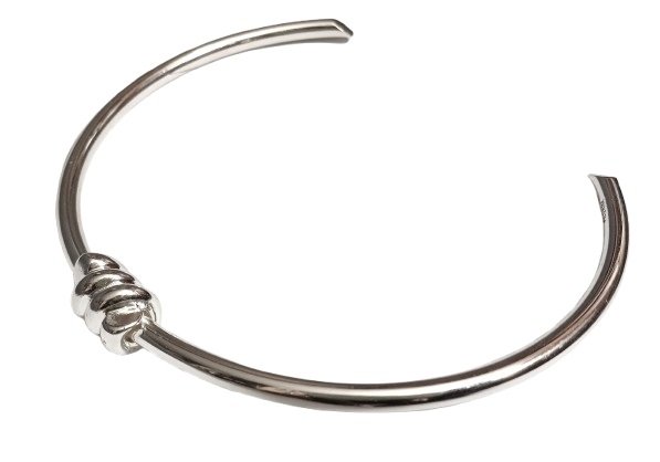 Naszyjnik-Choker-Silver-Barbed