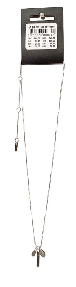 Łańcuszek PILGRIM Glenna Silver Necklace