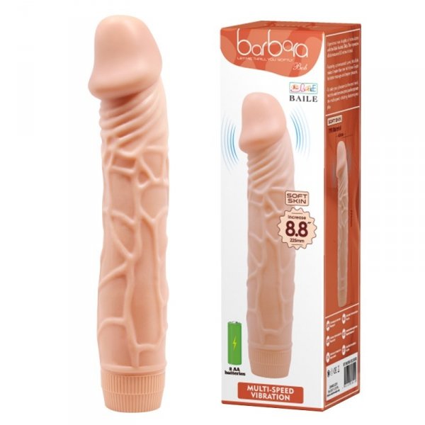 Realistyczny analny wibrator BARBARA BOB