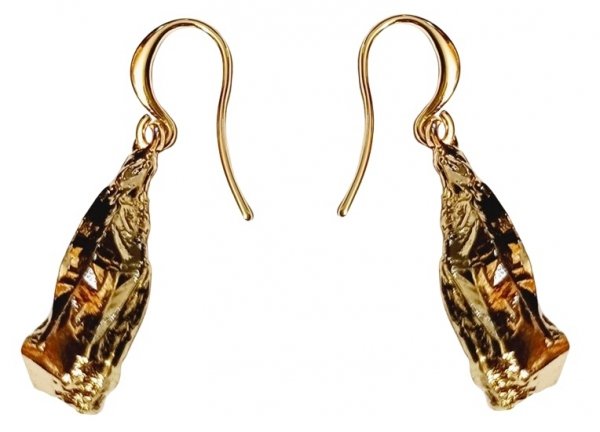 Kolczyki Gold Stone - PILGRIM