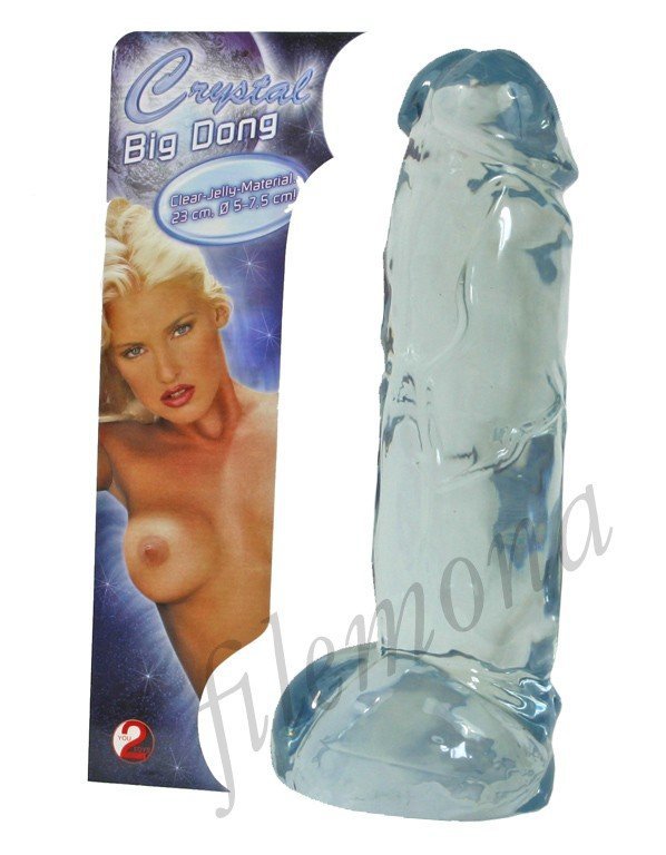 Dildo Crystal Clear Big Dong