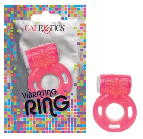 Vibro Ring motyl - wibrujący ring erekcyjny na penisa