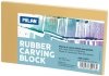 Blok do linorytu gumowy 155x90x7mm, Milan