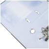 Segregator A4 75mm mech. dźwig. szary, Petite Office