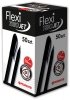 Długopis Flexi Trio Jet czarny 50 szt , Penmate