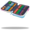 Piórnik podwójny z wyposażeniem Jumper 2 Blue Unicorn CoolPack, Patio